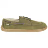 Zapato Barefoot Náutico Hombre Vegano Mustang Free MOC 84839 Verde