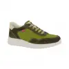 Zapatos Casual de Hombre Verano Verde Serraje y Rejilla Luisetti 36215BI-2