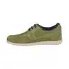 Zapatos Náutico de Hombre Verano Marrón y Verde Piel Nobuk Luisetti 37201 NO