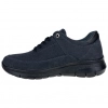 Zapato Piel Nobuck  Azul Marino Cordones Waterproof Luisetti 36102NO-W