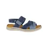 Sandalias de Piel Hombre Cruzada Velcro Zen 679005