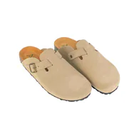 Zuecos de  piel serraje para hombre Autenti con piso bio de corcho - Autenti 355