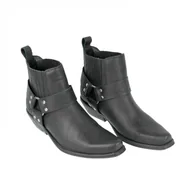 Botin Campero Mujer Negro - Johnny Bulls 4709