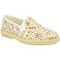 Manoletina Esparto Estampado Flores Rosa Canovas Ruiz 16