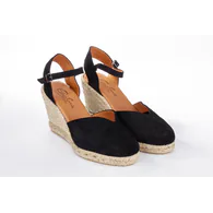 Cuñas Altas Esparto Mujer de 7 Cuerdas con Pulsera Corte V Carmen Garcia 173S7