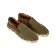 Alpargatas de Piel y Esparto para Hombre - Calidad Artesanal Carmen García 75S16