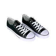Zapatilla Lona Puntera de Goma Mujer 7-A12F