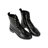 Botines con Cordones Mujer en Piel Coco - Innovation 37071