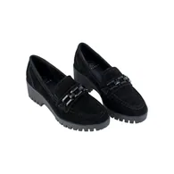 Mocasín Mujer Tacón Bajo Suela Track - Kelara K31274