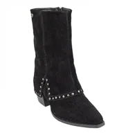 Botas de Media Caña Estilo Western con Polaina y Tachuelas - Top3 SS24719