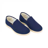 Zapatillas de Calle para Hombre Verano Cerradas Azul con Elásticos Doctor Cutillas 21302