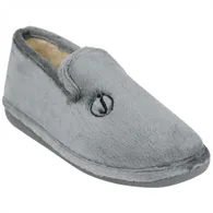 Zapatillas Cerrada Hombre Gris Ligera Suela Parquet Plana Javer 26-27