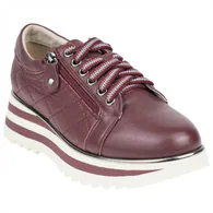 Zapatos Casuales de Piel con Plataforma y Cuña - GARDENIA 01 by CHK10
