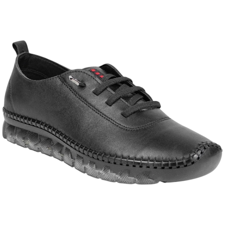 Zapatos de Piel Cómodos Para Mujer y plantilla extraíble - 48 Horas 511601