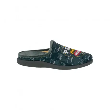 Zapatillas de casa hombre Abierta Invierno Estampada Papá Molas Mogollón 48 Horas 329204
