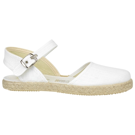 Alpargatas Planas Beige con pulsera - Aladino 764