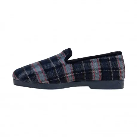 zapatillas casa cuadros hombre - Alcalde 4000
