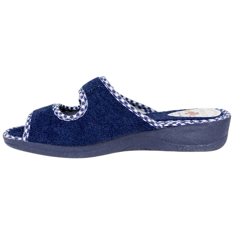 Zapatilla Casa Mujer Verano Abierta Anatómica Velcro Alcalde 2035