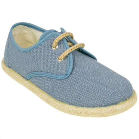 Alpargata Cordones Plana Niño Condiz 267