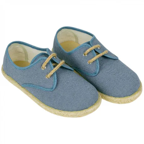 Alpargata Cordones Plana Niño Condiz 267