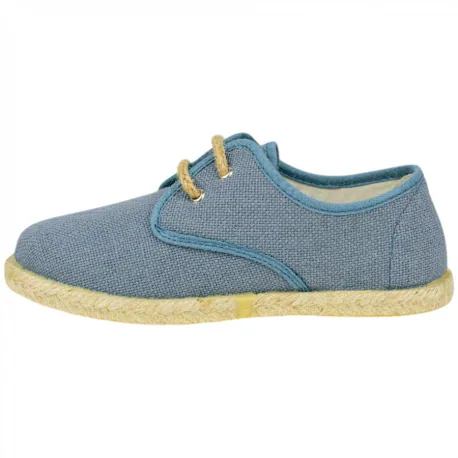 Alpargata Cordones Plana Niño Condiz 267