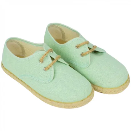 Alpargata Cordones Plana Niño Condiz 267