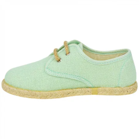 Alpargata Cordones Plana Niño Condiz 267