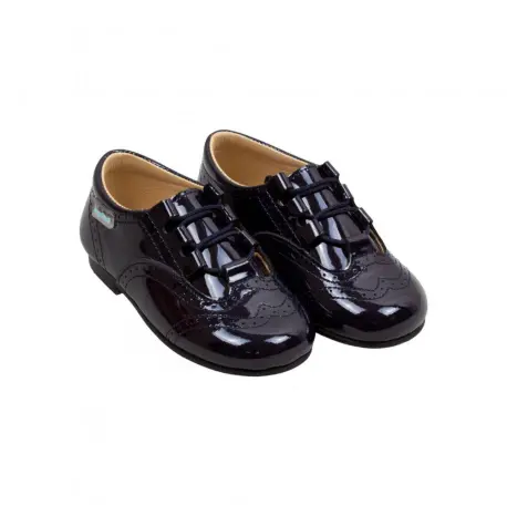 Zapato Cordones en Charol Angelitos 1505