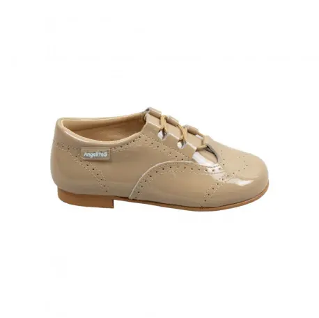 Zapato Cordones en Charol Angelitos 1505