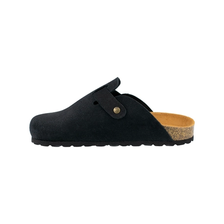 Zuecos de  piel serraje para hombre Autenti con piso bio de corcho - Autenti 355