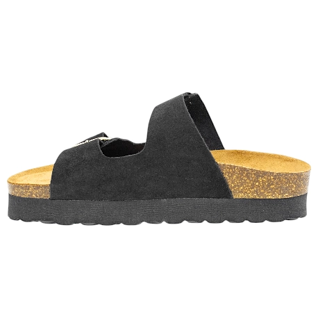 Sandalias 2 hebillas Mujer en piel - Autenti 11097