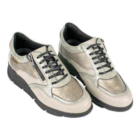 Zapatos Ancho Especial Mujer en Piel Baerchi 54060
