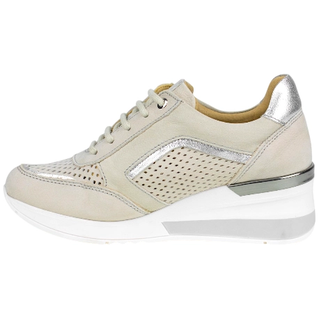Zapato ancho especial cuña piel verano Baerchi 39012