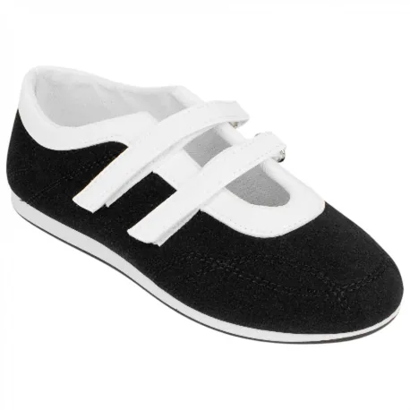 Bailarina Sport Velcro Plana Ideal Shoes 9182