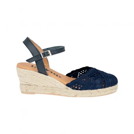 Cuñas de Esparto Para Fiestas Tela Corte V con Pulsera BB UP 301