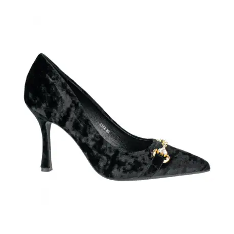 zapatos stiletto de terciopelo y punta fina Bellamica S6-MP51-G152