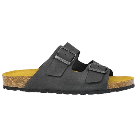 Sandalias Dos Hebillas Piel Nobuck Biocomfort B-3015