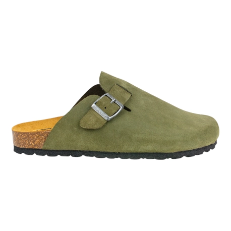 Zuecos Piel Serraje Hombre - Biocomfort HOM-001