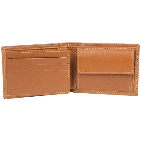 Billetero con monedero de cuero para hombre - Blesrok 125