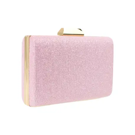 Bolso Clutch de Fiesta Rígido y Cadena - 2110-10