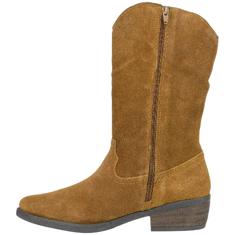 Bota Campera Media Caña Piel Mujer Tacón Medio Harper MAAT