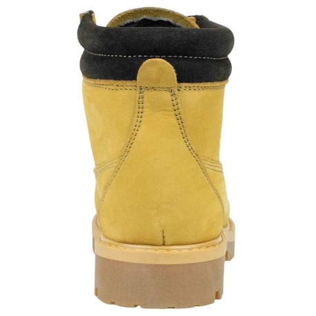 Bota Hombre Piel Nobuck  Amarilla Baerchi 7062