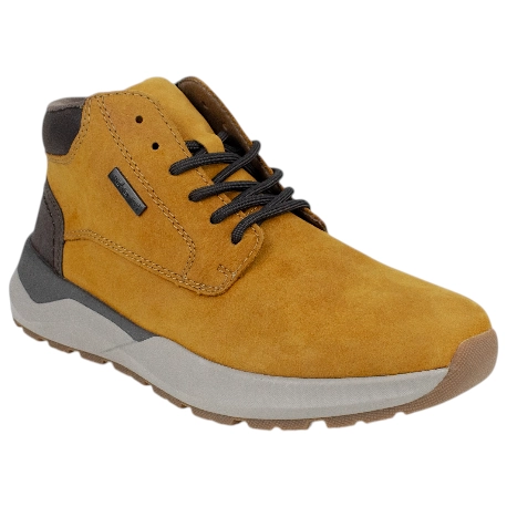 Botines Deportivos de Piel Nobuk Marrón con Tecnología Rieker TEX 06001-68