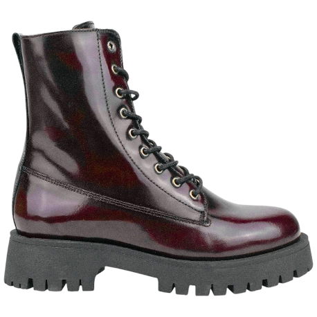 Bota Militar Piel Florentí Plataforma Cordón y Cremallera Innovation 3060