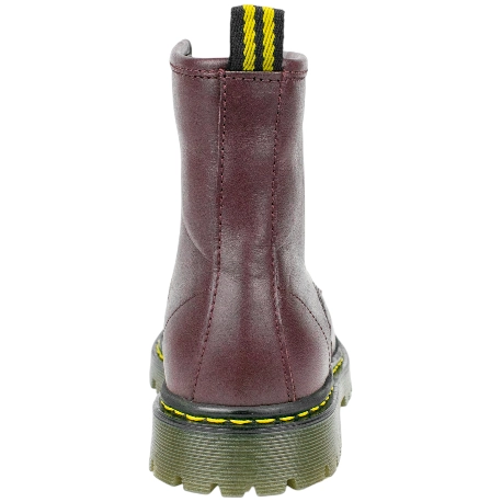 Botas Militares de Piel con Pespunte Amarillo Planas para Mujer - Hold 273P.001