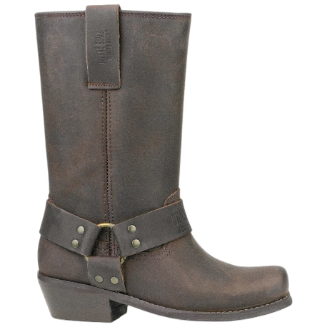 Bota Motera Piel Punta Cuadrada - Johnny Bulls 4829