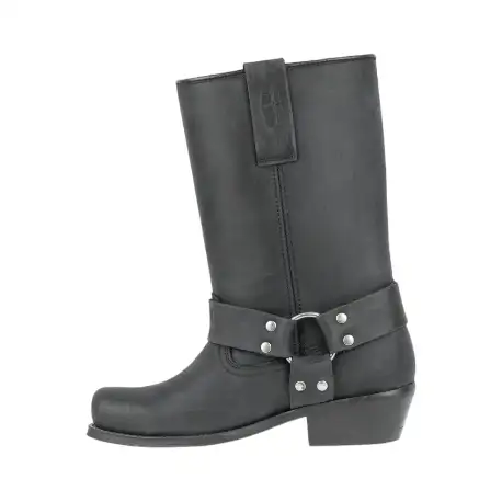 Bota Motera Piel Punta Cuadrada - Johnny Bulls 4829