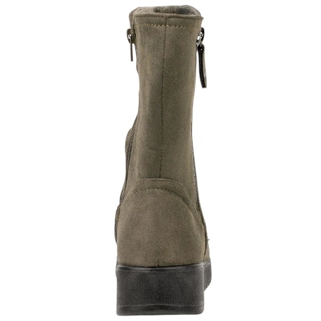 Bota Plataforma water repellent doble cremallera Amarpies AJH25477