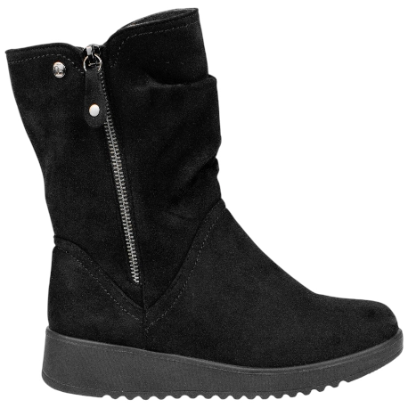 Bota Plataforma water repellent doble cremallera Amarpies AJH25477