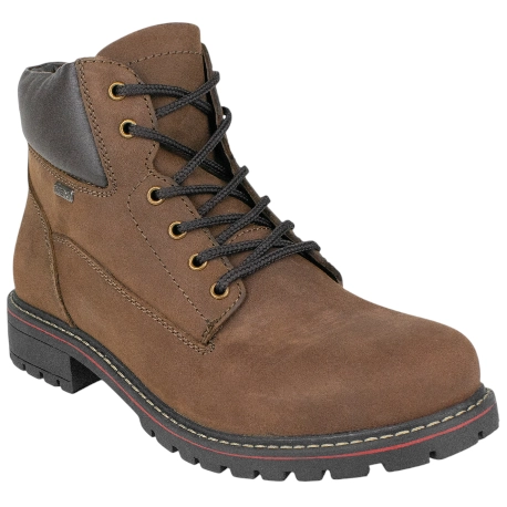 Bota Cordones Hombre Piel Waterproof  Plana St. Gallent CITY-03
